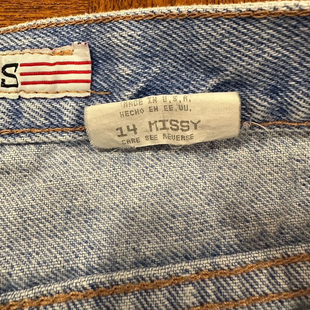 EUC Vintage Zena Jeans High Waisted Mom Jeans, Size 14 - Picture 4 of 11